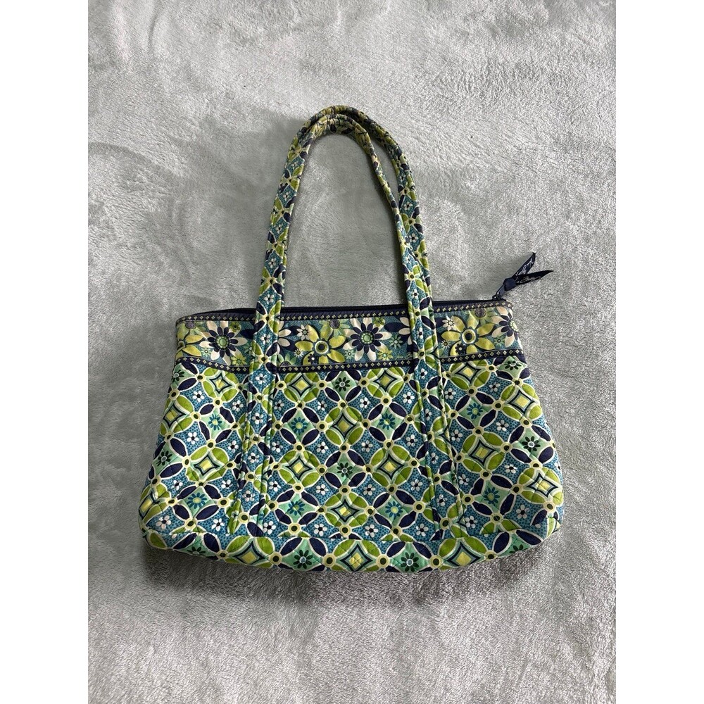 Vera Bradley shoulder bag tote purse bag retired Dasiy print vintage classic Y2K